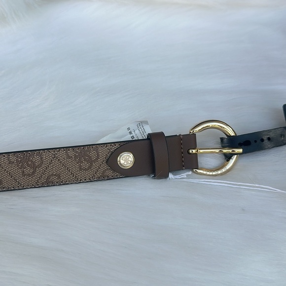 New GUESS Belt Woman Beige - Picture 3 of 4